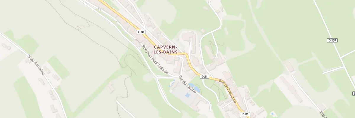 Plan du 11 Rue du Casino à Capvern