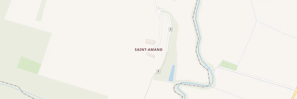 Plan du 109 Saint Amand à Andiran