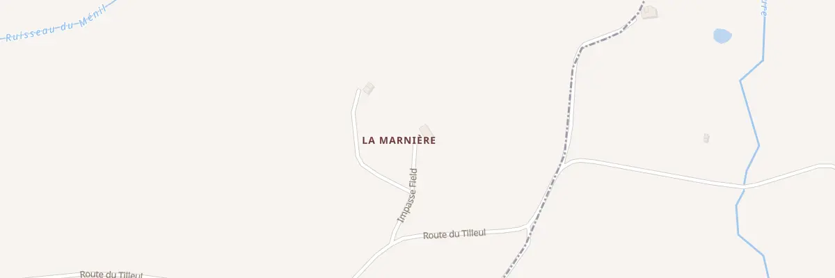 Plan du 7 La Marniere au Ménil-Vicomte