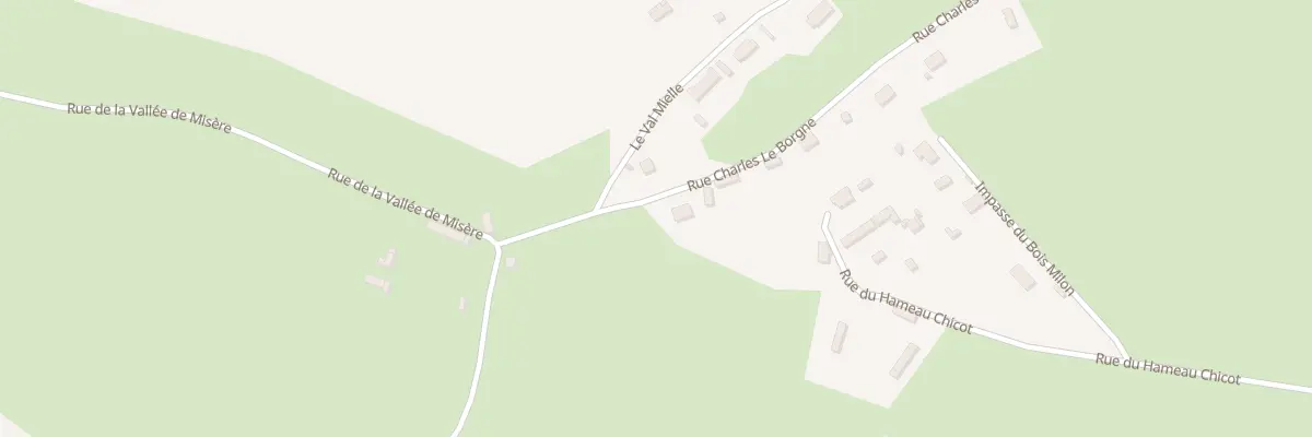 Plan du 514 Rue Charles le Borgne à Écrainville