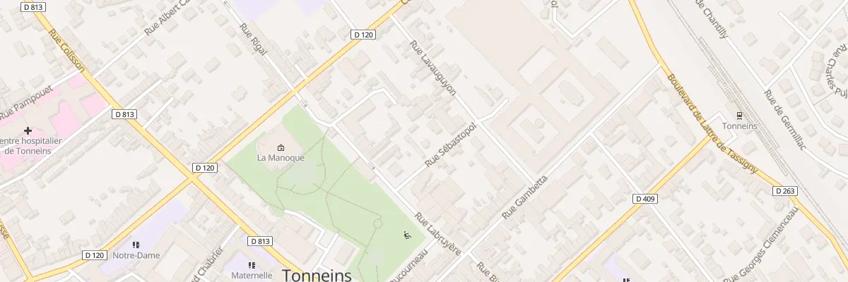 Plan du 4 Rue Sébastopol à Tonneins