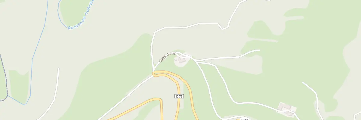 Plan du 2 Cami de Lïn à Avezac-Prat-Lahitte