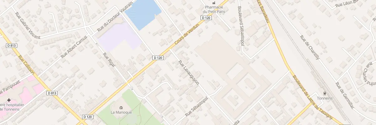 Plan du 9 Rue Lavauguyon à Tonneins