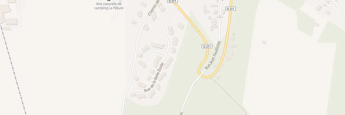 Plan du 6 Rue de la Belle Etoile à Yport