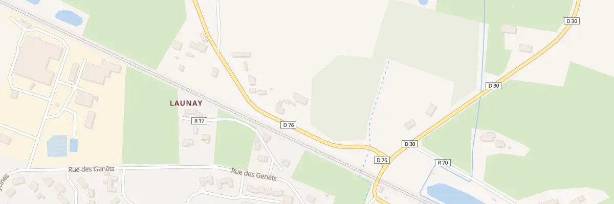 Plan du 4 Rte D Aubigne à Vaas