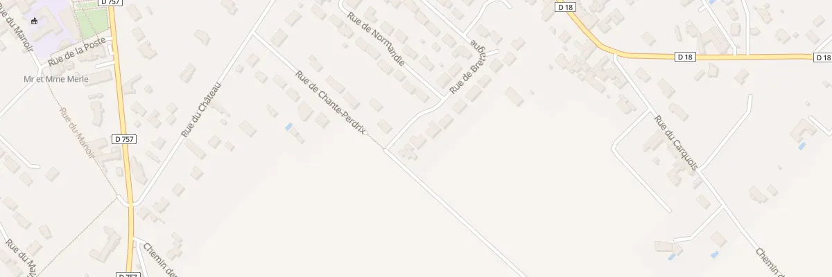 Plan du 3 Rue de Bretagne à Avanton