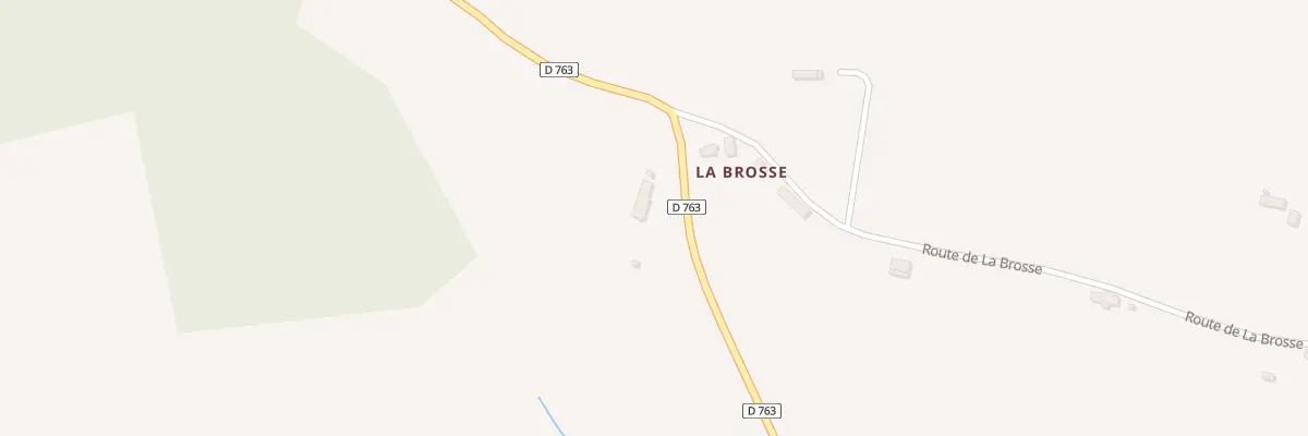 Plan du 42 La Brosse au Chalange