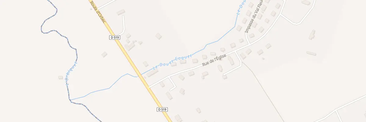 Plan du 3 Rue de l’Église à Saint-Denis-de-Mailloc