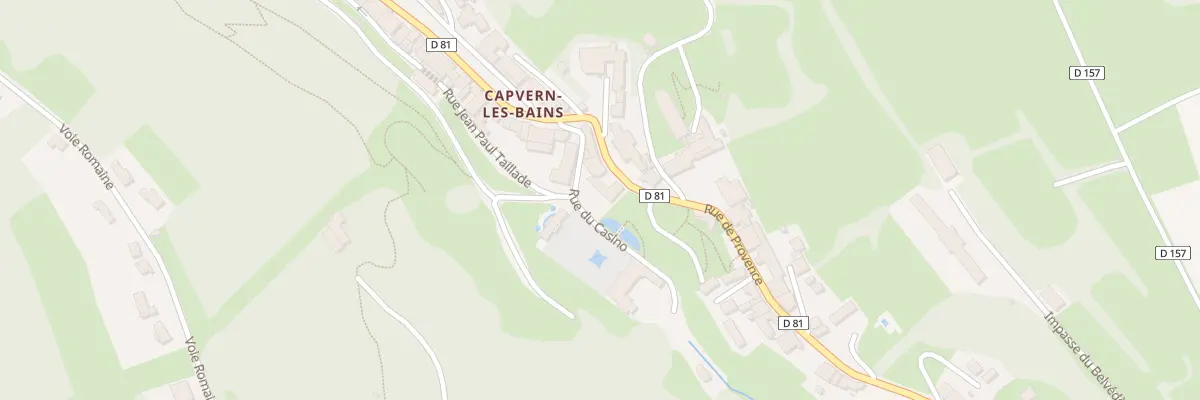 Plan du 60 Rue du Casino à Capvern
