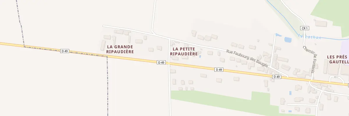 Plan du 36 Av de l’Anjou à Savigné-sur-Lathan