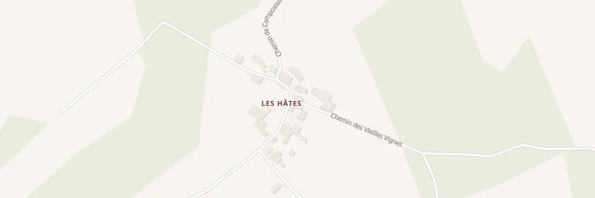 Plan du 1 Che des Vieilles Vignes à Couture