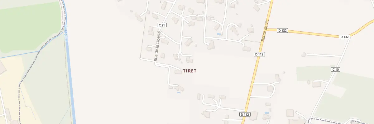 Plan du 90 Rue du Petit Chemin à Marambat