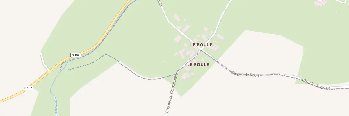 Plan du 26 Che de Compostelle à Saint-Sulpice-de-Ruffec