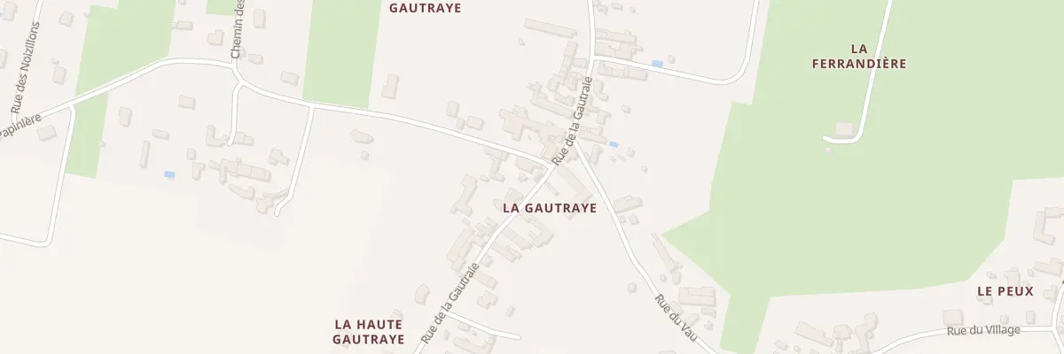 Plan du 26 Rue de la Gautraie à Anché