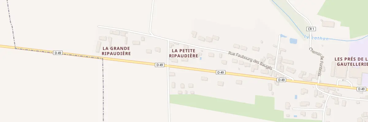 Plan du 32 Av de l’Anjou à Savigné-sur-Lathan
