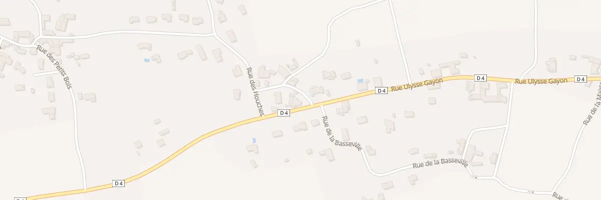 Plan du 5044 Chez Biard à Bouëx