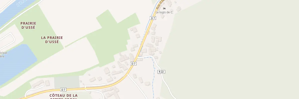 Plan du 9 Imp du Ruisseau à Rigny-Ussé