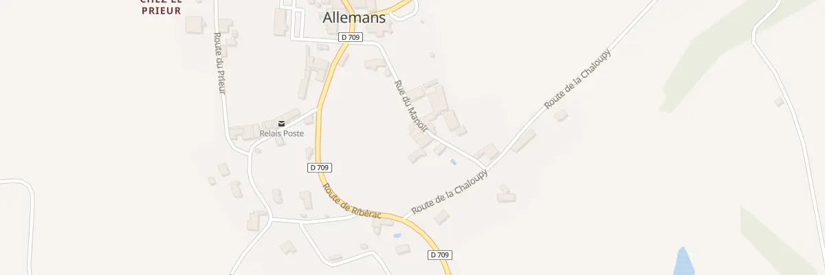 Plan du 3A Rue du Manoir à Allemans