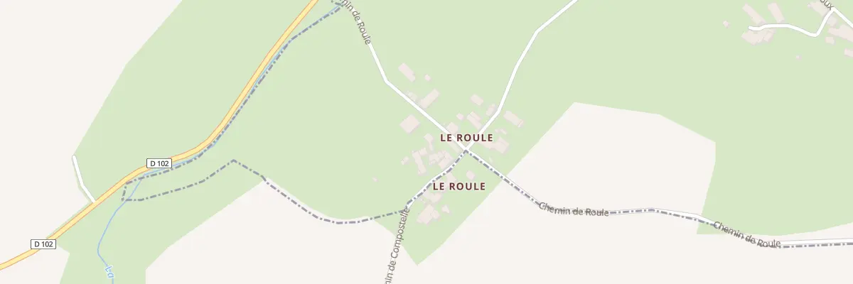 Plan du 5037 Le Roule à Saint-Sulpice-de-Ruffec
