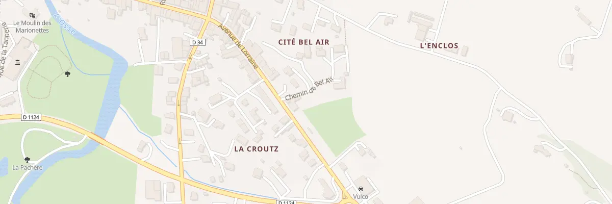 Plan du 23 Av de Lorraine à Vic-Fezensac
