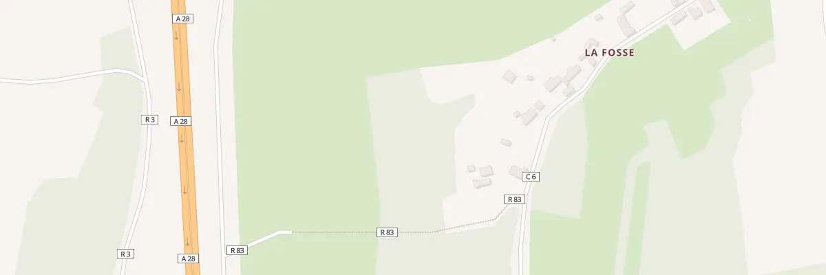 Plan du 431 Che de la Fosse à Écommoy