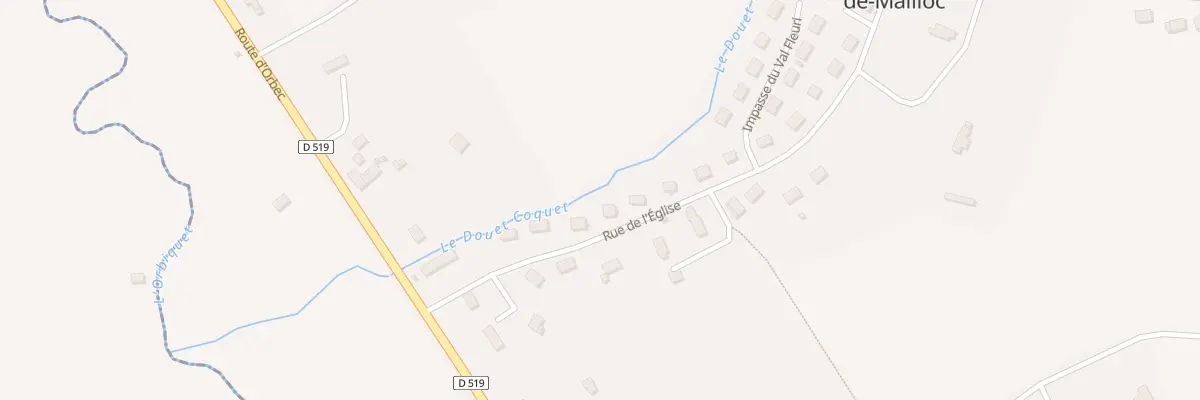 Plan du 7 Rue de l’Église à Saint-Denis-de-Mailloc