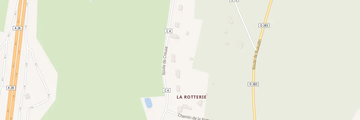 Plan du 1600 Rte de Creuse à Saint-Mars-d’Outillé