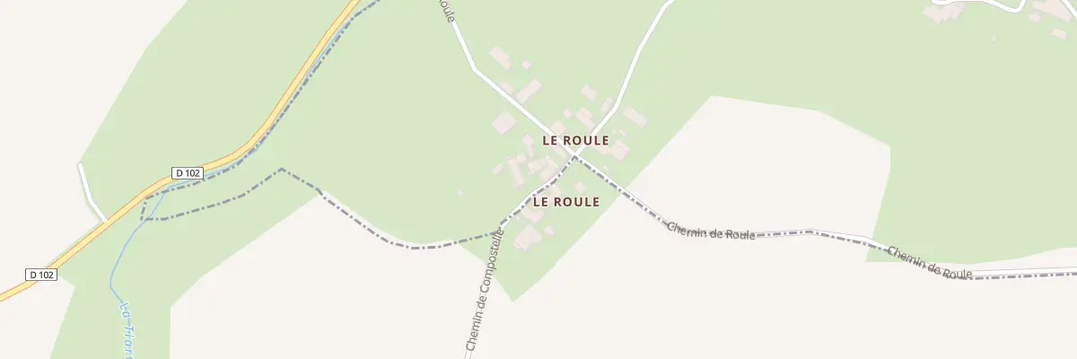 Plan du 24 Che de Compostelle à Saint-Sulpice-de-Ruffec