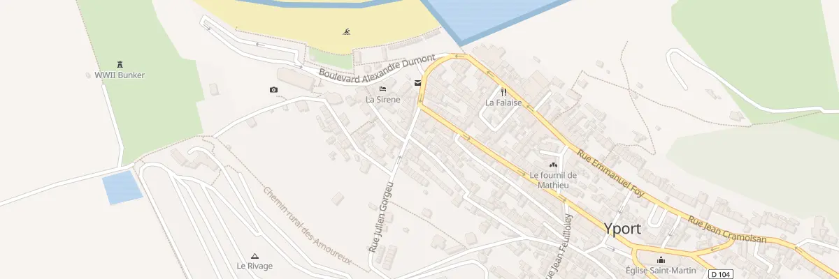 Plan du 3 Rue aux Justes à Yport