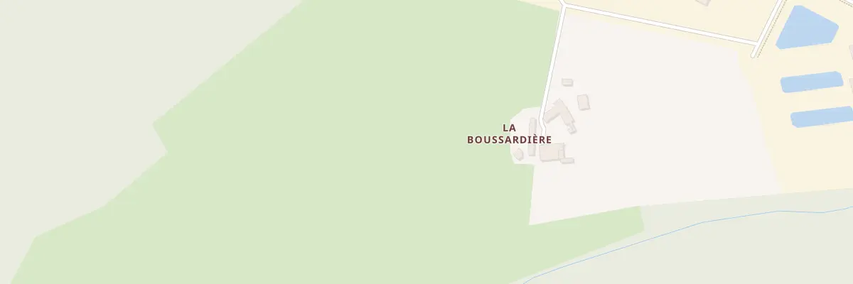 Plan du 552 La Boussardiere à Parigné-l’Évêque