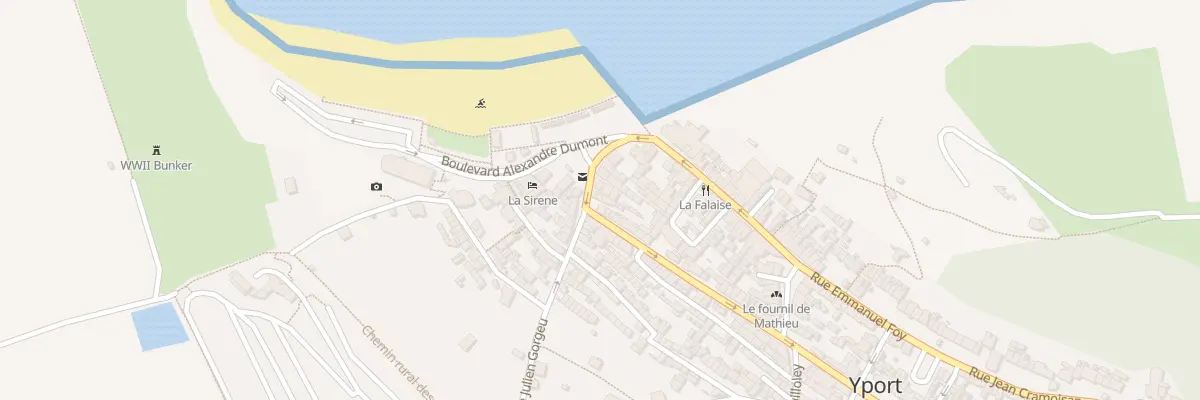 Plan du 9 Rue Jean Eugene Ebran à Yport