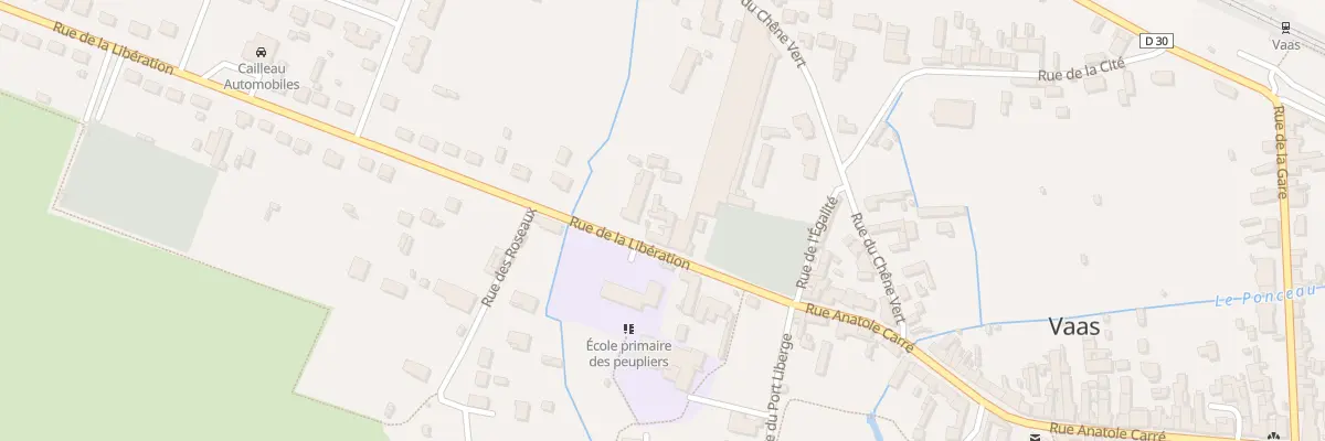 Plan du 4 Rue de la Liberation à Vaas