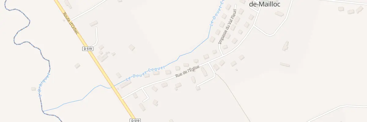 Plan du 9 Rue de l’Église à Saint-Denis-de-Mailloc