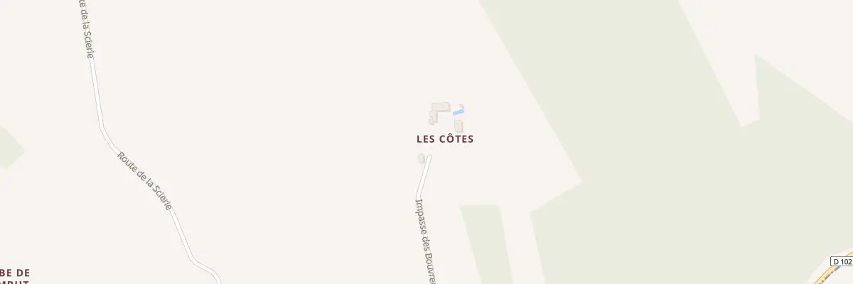 Plan du 1002 Le Mas Sud à Nanteuil-Auriac-de-Bourzac