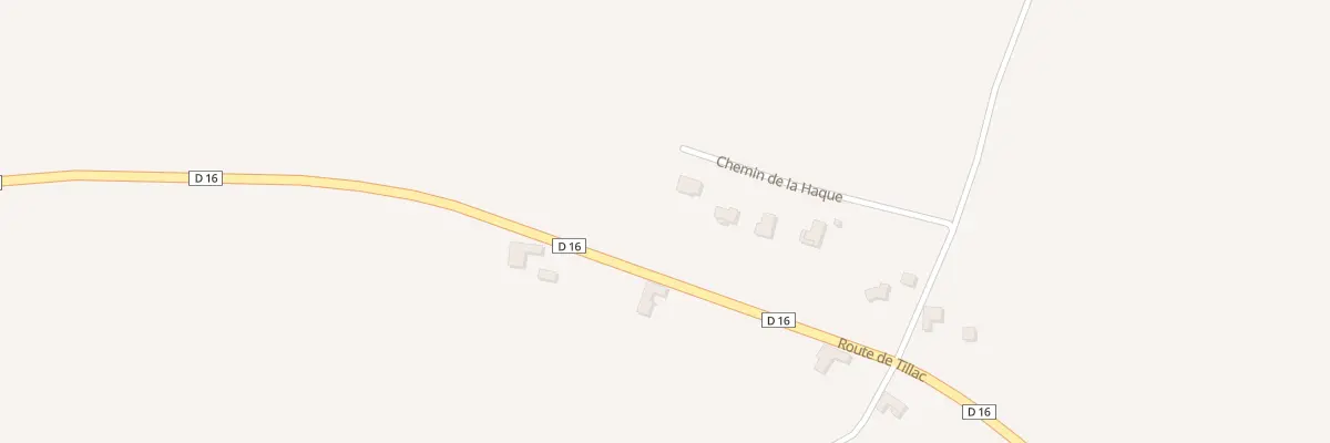 Plan du 9 Chem de la Haque à Laas