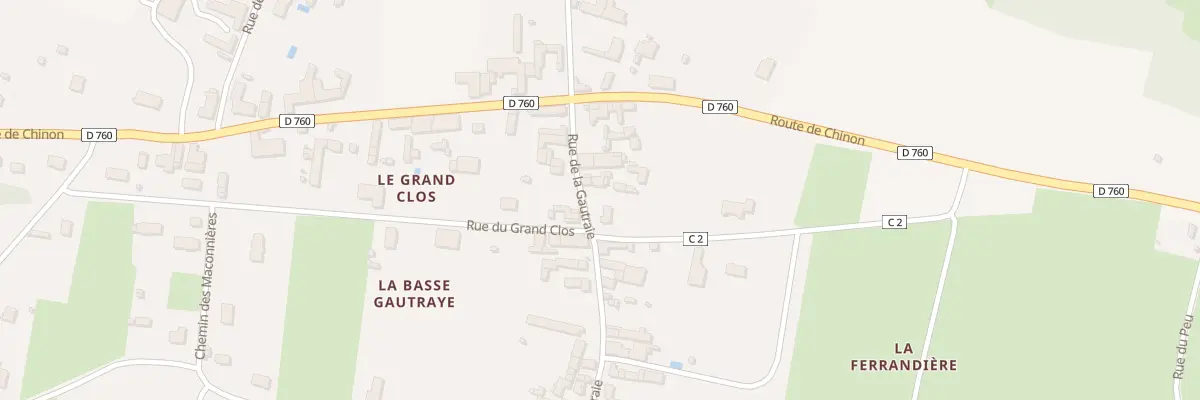 Plan du 7 Rue de la Gautraie à Anché