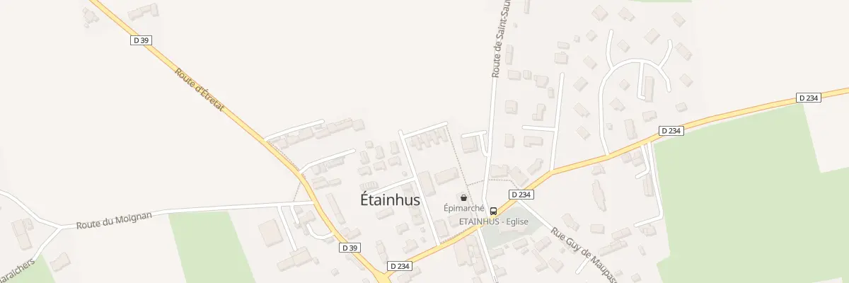 Plan du 14 Imp de l’Epi à Étainhus