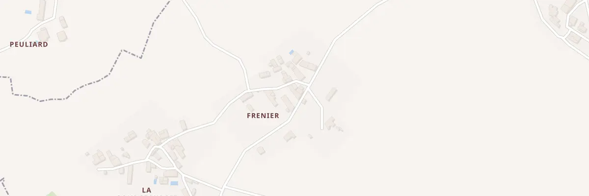 Plan du 8 Frenier à Genouillé