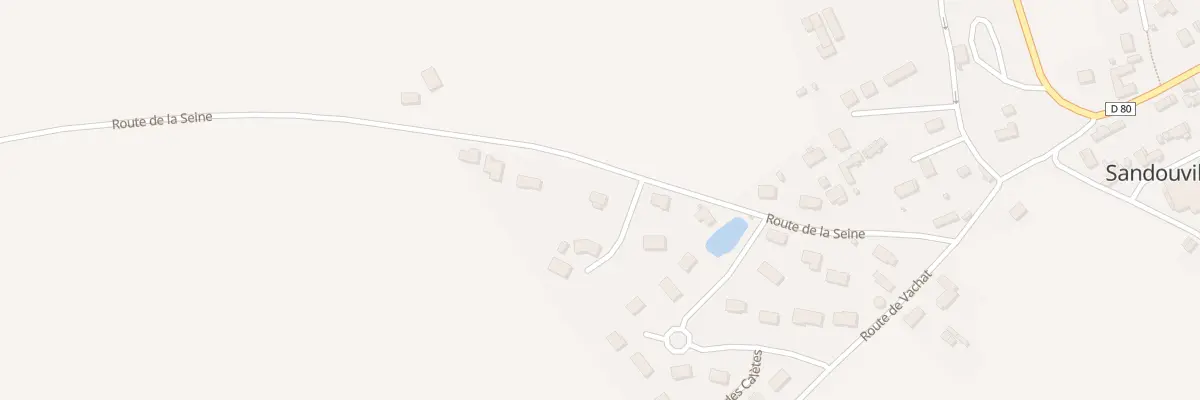 Plan du 5225 Rte de la Seine à Sandouville