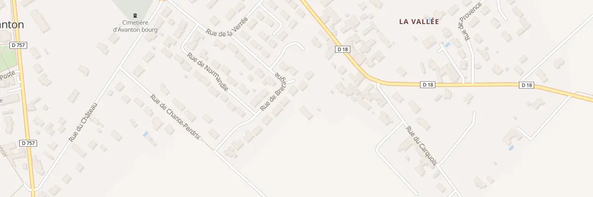 Plan du 15 Rue de Bretagne à Avanton
