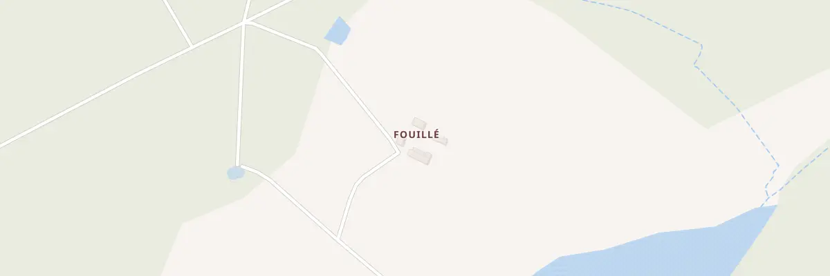 Plan du 327 Fouille à Coteaux-sur-Loire