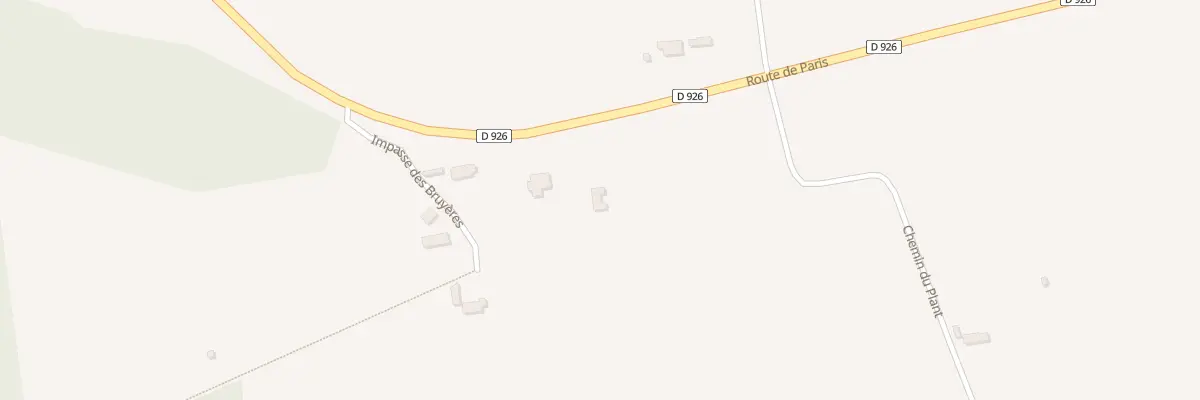 Plan du 5010 Les Bruyeres à Merlerault-le-Pin