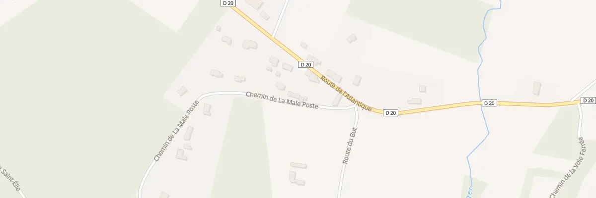 Plan du 5 Rue de la Malle-Poste à Ribérac