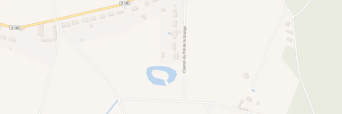 Plan du 10 Che du Pré de la Grange à Lencloître