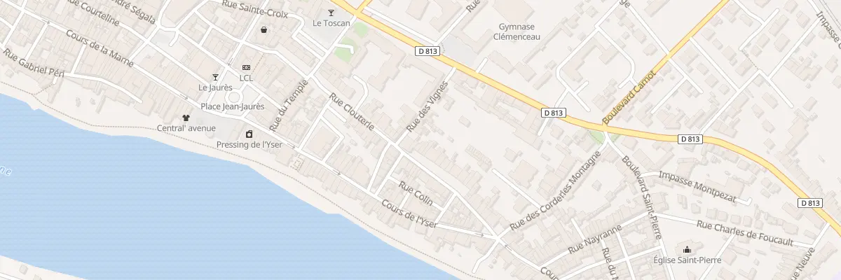 Plan du 5 Pl Stalingrad à Tonneins