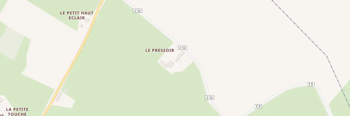Plan du 5118 Le Pressoir à Mézières-sur-Ponthouin