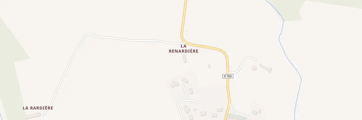 Plan du 2 Imp de La Rardière au Chalange