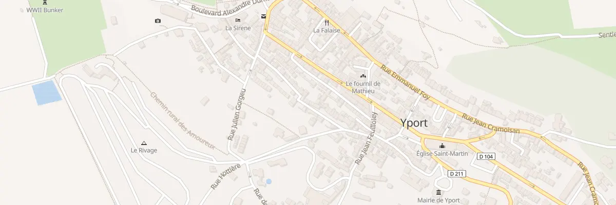 Plan du 35 Rue aux Justes à Yport