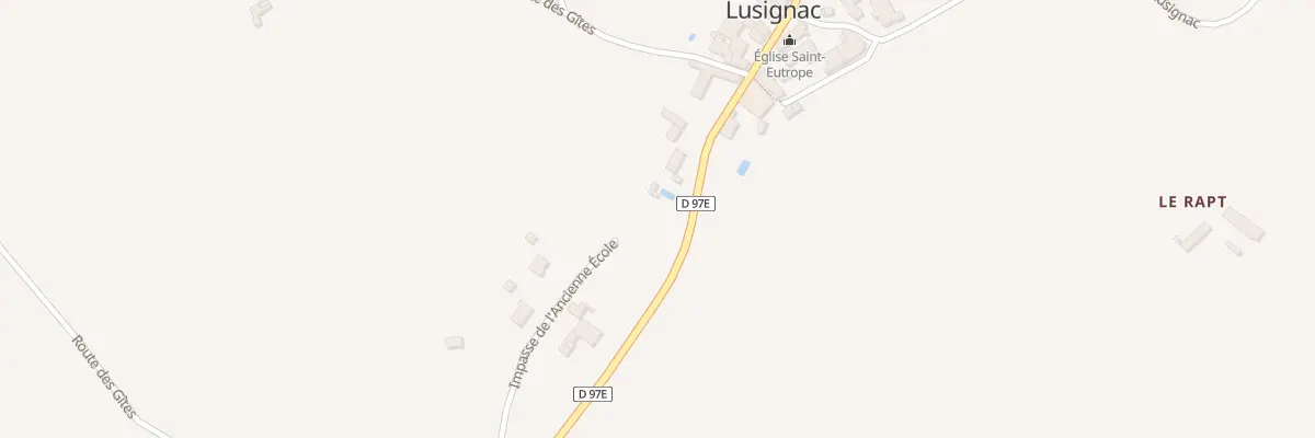 Plan du 10 Chez Pindray à Lusignac