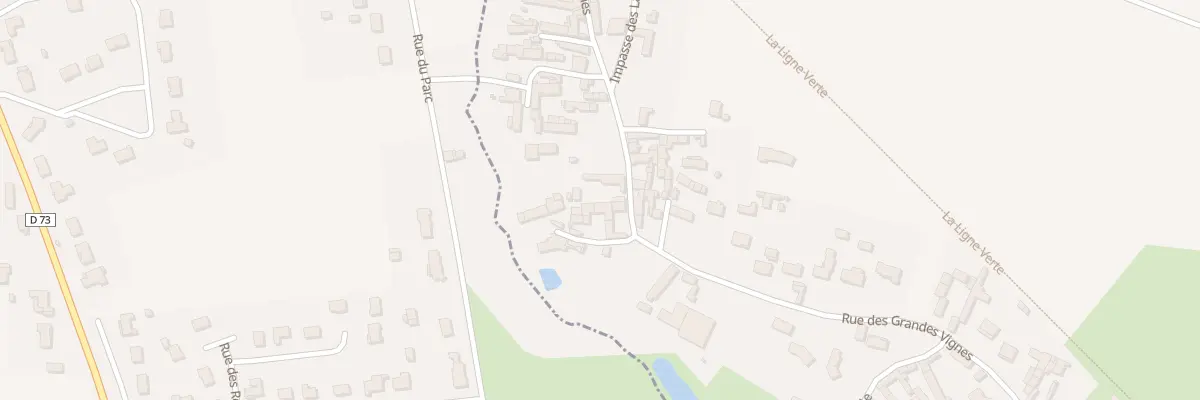 Plan du 24 Rue des Grandes Vignes à Doussay